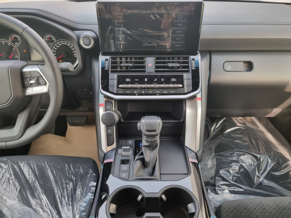 Toyota Land Cruiser 2024  White LHD Petrol AT SUV 4WD view 2