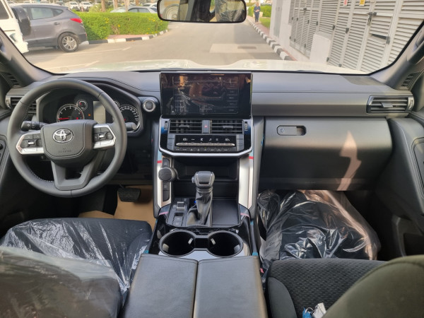 Toyota Land Cruiser 2024  White LHD Petrol AT SUV 4WD view 3
