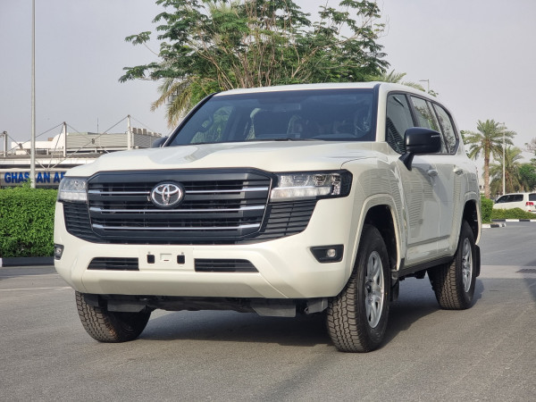 Toyota Land Cruiser 2024  White LHD Petrol AT SUV 4WD view 12