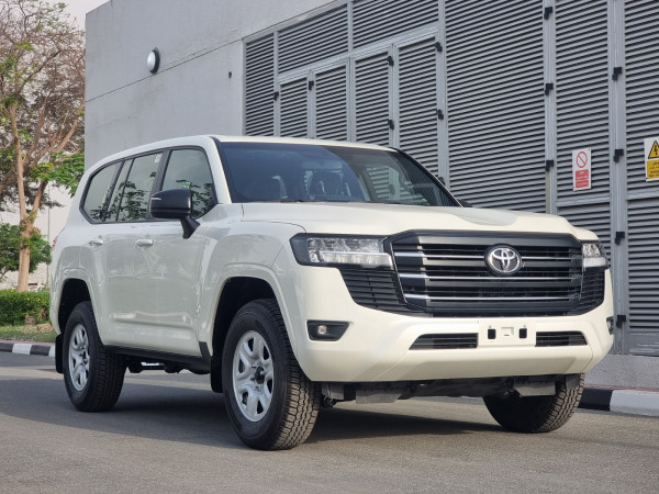 Toyota Land Cruiser 2024  White LHD Petrol AT SUV 4WD view 19