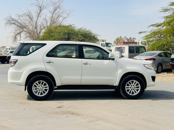 Toyota Fortuner 2012  White LHD Petrol AT SUV 4WD