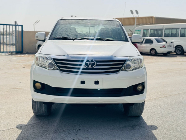 Toyota Fortuner 2012  White LHD Petrol AT SUV 4WD view 4