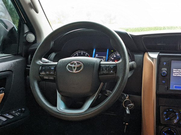 Toyota Fortuner 2021  White LHD Petrol AT SUV 4WD view 10