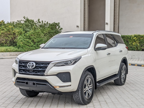 Toyota Fortuner 2021  White LHD Petrol AT SUV 4WD view 14
