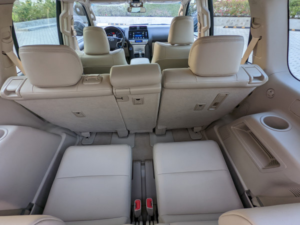 Toyota LAND CRUISER PRADO 2022  Grey LHD Petrol AT SUV 4WD view 9