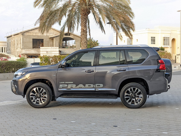 Toyota LAND CRUISER PRADO 2022  Grey LHD Petrol AT SUV 4WD view 22
