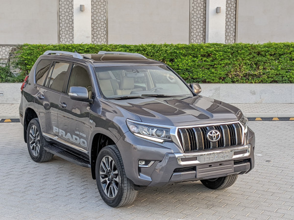 Toyota LAND CRUISER PRADO 2022  Grey LHD Petrol AT SUV 4WD view 24