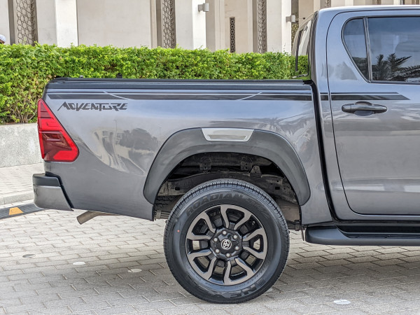 Toyota Hilux 2021  Grey LHD Petrol AT Pickup 4WD view 3