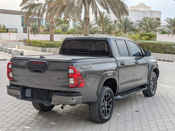 Toyota Hilux 2021  Grey LHD Petrol AT Pickup 4WD view 4