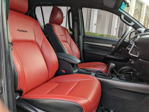 Toyota Hilux 2021  Grey LHD Petrol AT Pickup 4WD view 6