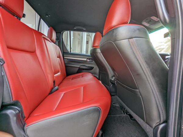 Toyota Hilux 2021  Grey LHD Petrol AT Pickup 4WD view 8