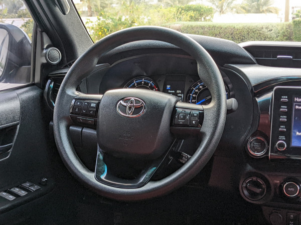 Toyota Hilux 2021  Grey LHD Petrol AT Pickup 4WD view 9