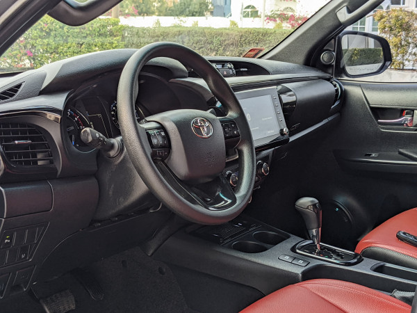 Toyota Hilux 2021  Grey LHD Petrol AT Pickup 4WD view 13