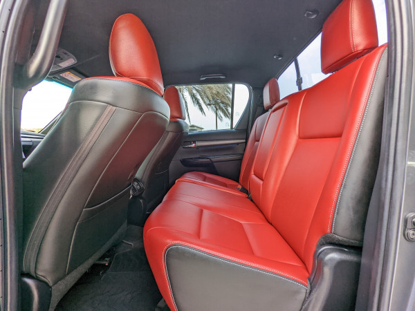 Toyota Hilux 2021  Grey LHD Petrol AT Pickup 4WD view 14