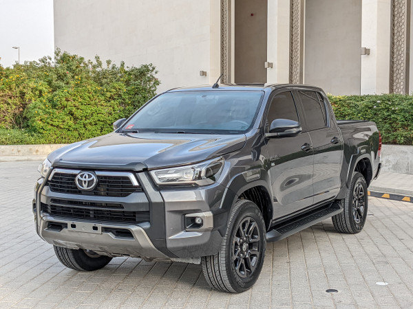 Toyota Hilux 2021  Grey LHD Petrol AT Pickup 4WD view 20