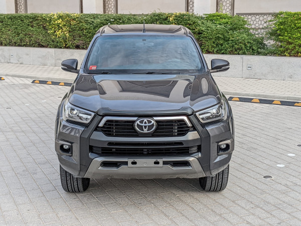 Toyota Hilux 2021  Grey LHD Petrol AT Pickup 4WD view 21