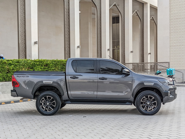 Toyota Hilux 2021  Grey LHD Petrol AT Pickup 4WD view 23