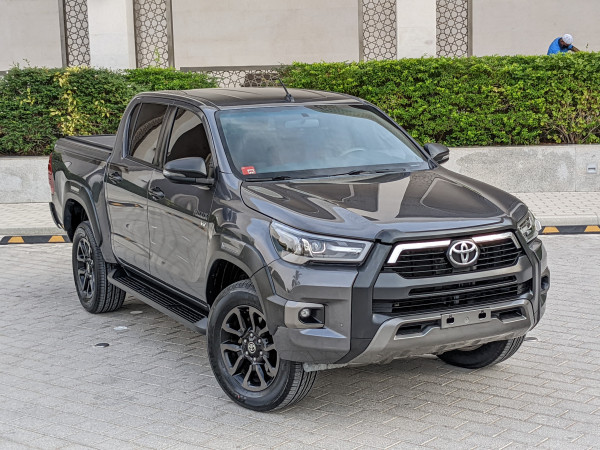 Toyota Hilux 2021  Grey LHD Petrol AT Pickup 4WD view 24