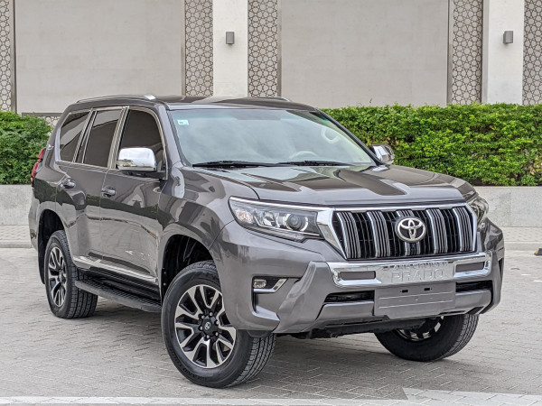Toyota LAND CRUISER PRADO 2014  Grey LHD Petrol AT SUV 4WD view 25
