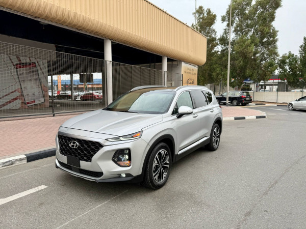 Hyundai Santa Fe 2019/ Silver LHD Petrol AT SUV 2WD