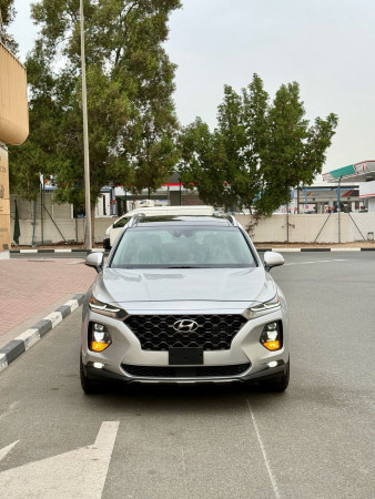 Hyundai Santa Fe 2019/ Silver LHD Petrol AT SUV 2WD view 7