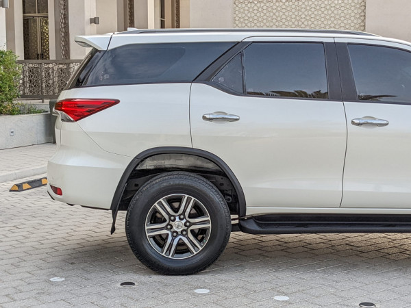 Toyota Fortuner 2021  White LHD Petrol AT SUV 4WD view 3