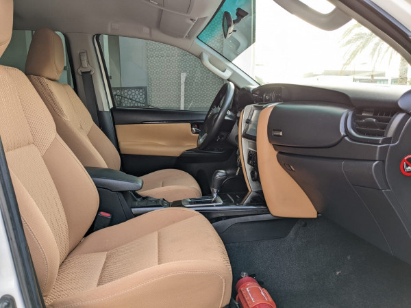 Toyota Fortuner 2021  White LHD Petrol AT SUV 4WD view 5