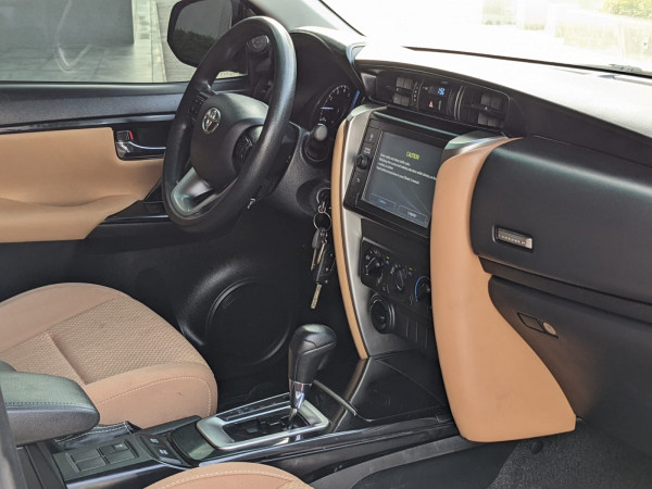 Toyota Fortuner 2021  White LHD Petrol AT SUV 4WD view 6