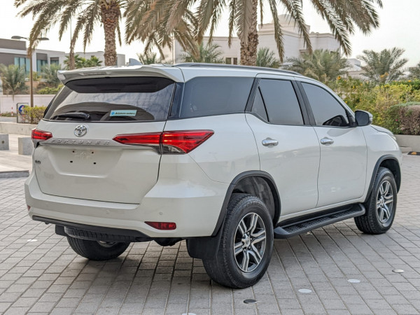 Toyota Fortuner 2021  White LHD Petrol AT SUV 4WD view 20