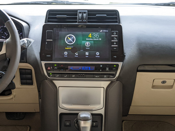 Toyota LAND CRUISER PRADO 2021  Black LHD Petrol AT SUV 4WD view 8