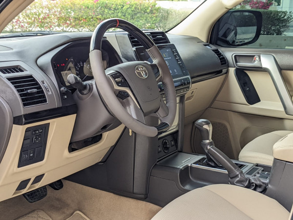 Toyota LAND CRUISER PRADO 2021  Black LHD Petrol AT SUV 4WD view 12