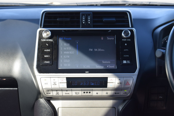 Toyota LAND CRUISER PRADO 2018  Black RHD Diesel AT SUV 4WD view 4