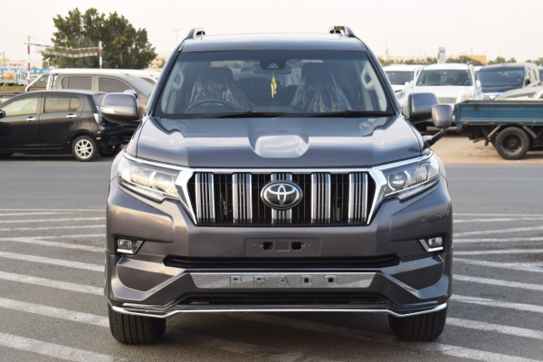 Toyota LAND CRUISER PRADO 2018  Grey RHD Diesel AT SUV 4WD view 9