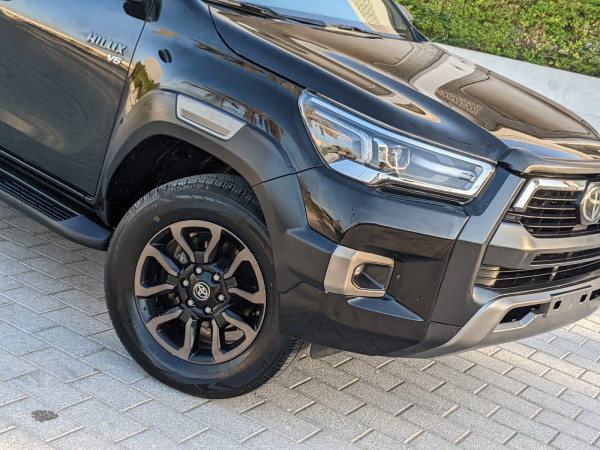 Toyota Hilux 2021  Black LHD Petrol AT Pickup 4WD