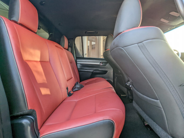 Toyota Hilux 2021  Black LHD Petrol AT Pickup 4WD view 5