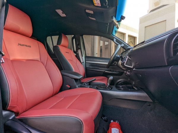 Toyota Hilux 2021  Black LHD Petrol AT Pickup 4WD view 9