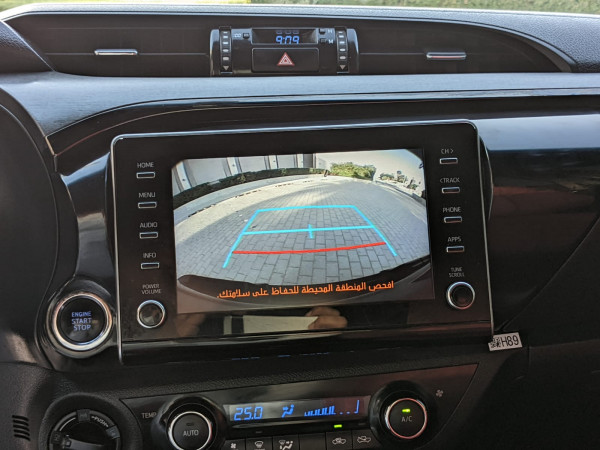 Toyota Hilux 2021  Black LHD Petrol AT Pickup 4WD view 10