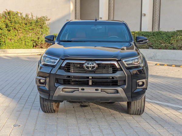Toyota Hilux 2021  Black LHD Petrol AT Pickup 4WD view 14