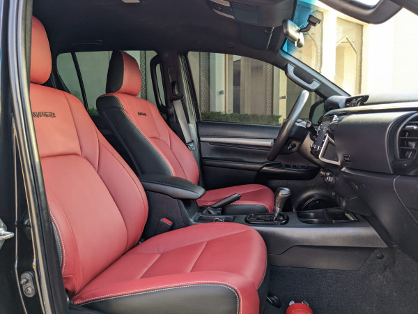 Toyota Hilux 2021  Black LHD Petrol AT Pickup 4WD view 20