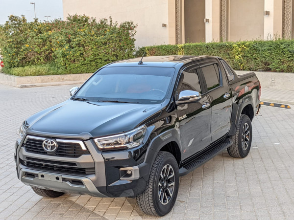 Toyota Hilux 2020  Black LHD Petrol AT Pickup 4WD