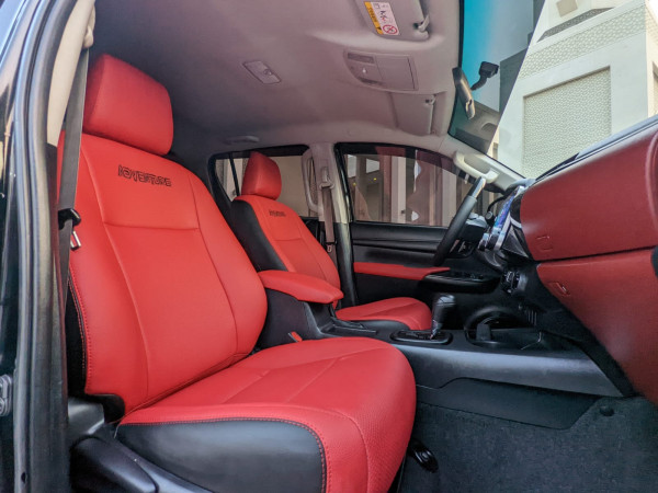 Toyota Hilux 2020  Black LHD Petrol AT Pickup 4WD view 2