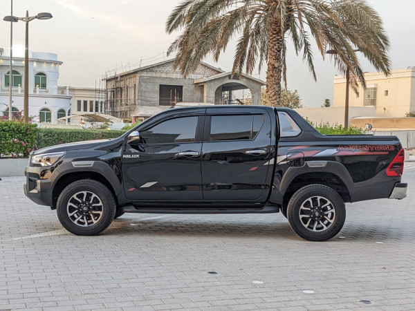Toyota Hilux 2020  Black LHD Petrol AT Pickup 4WD view 15