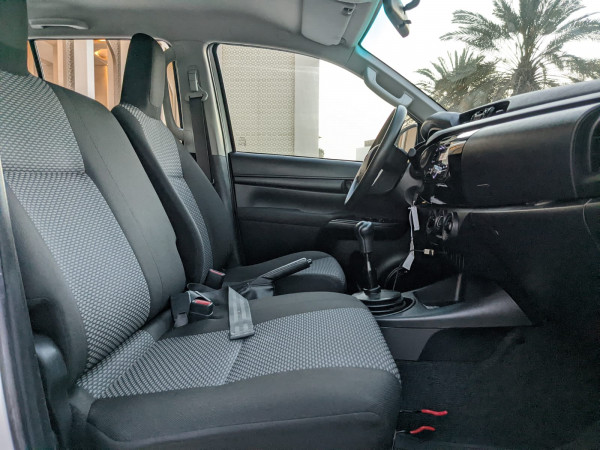 Toyota Hilux 2019  White LHD Diesel MT Pickup 4WD view 2