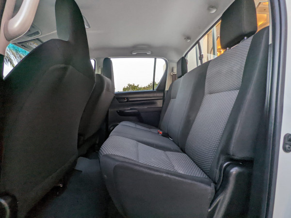 Toyota Hilux 2019  White LHD Diesel MT Pickup 4WD view 3