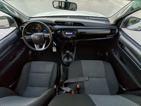 Toyota Hilux 2019  White LHD Diesel MT Pickup 4WD view 4