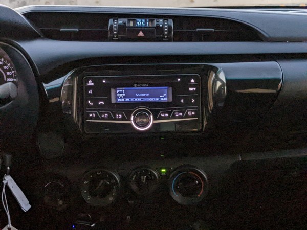 Toyota Hilux 2019  White LHD Diesel MT Pickup 4WD view 5