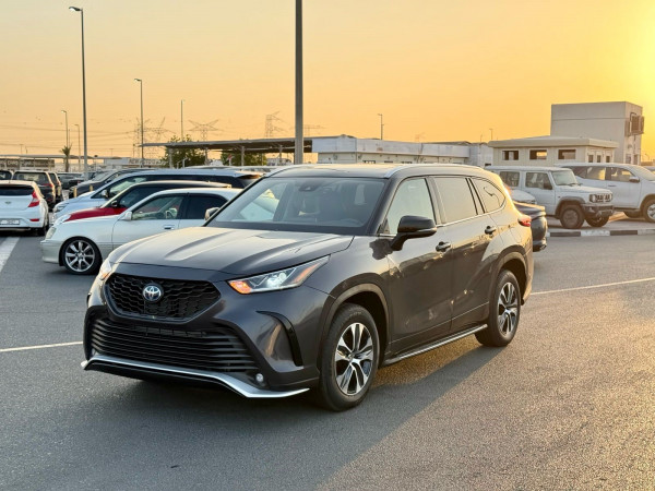 Toyota Highlander 2021/ Grey LHD Hybrid AT SUV 2WD view 7
