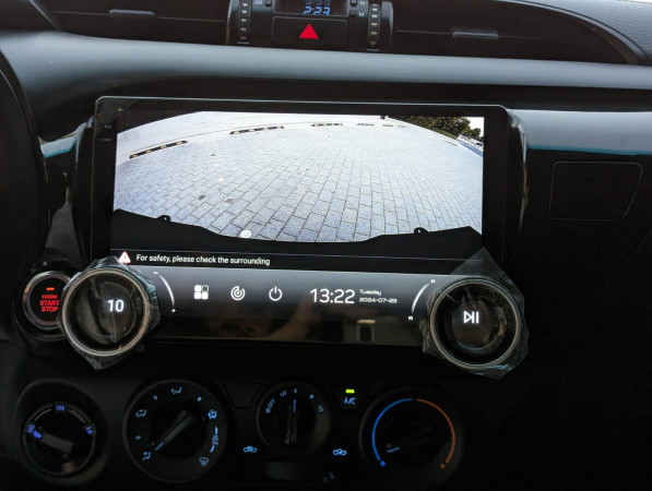 Toyota Hilux 2019/ Black LHD Petrol AT Pickup 4WD view 13