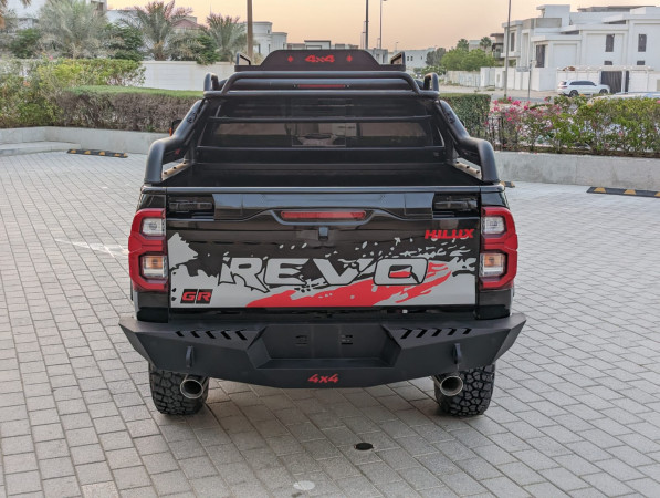 Toyota Hilux 2019/ Black LHD Petrol AT Pickup 4WD view 15