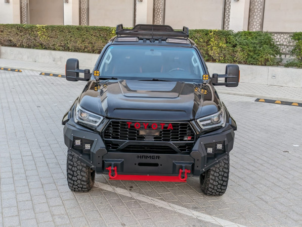 Toyota Hilux 2019/ Black LHD Petrol AT Pickup 4WD view 18